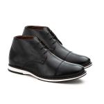 Bota Masculina Premium em Couro Preto