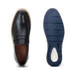 Sapato Loafer Elite em Couro Preto