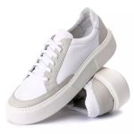 Tênis Casual Everest Branco Cinza