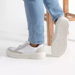 Tênis Casual Everest Branco Cinza