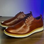 Sapato Masculino Derby Elite Castor