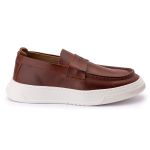 Loafer Moc Tue Couro Castor Rio 