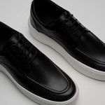 Sapato Masculino Derby Sola Alta Everest Preto