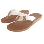 Chinelo de Compensação de altura, dismetria tira cor areia Alley Surf