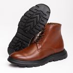 Bota Coturno Marrom