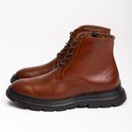 Bota Coturno Marrom