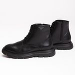 Bota Coturno Masculino Preto