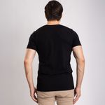Camiseta Slim Cotton Preta