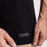 Camiseta Slim Cotton Preta