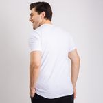 Camiseta Slim Cotton Branca
