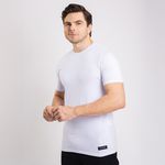 Camiseta Slim Cotton Branca
