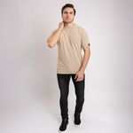 Camiseta Heavy Regular Areia