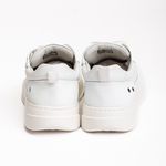 Tênis Casual Under em Couro Branco