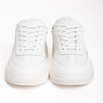 Tênis Casual Under em Couro Branco