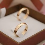 Aliança Ouro 18K - Modelo Poly 
