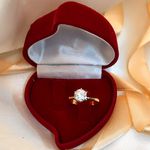 Solitário Em Ouro18k - Modelo Malva 