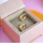 ALIANÇA DE OURO 18K - Modelo Ully