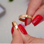 ALIANÇA DE OURO 18K - Modelo Belinda