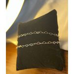 Pulseira Prata Feminina Coração 