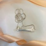 Corrente Manuscrito em Prata 