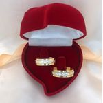 Aliança Em Ouro18k Modelo Zaira 7mm 