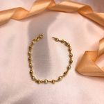 Pulseira Infantil Ouro 18k - Bolinha e Pérolas