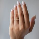 Anel Noivado Ouro18k - Zá Zircônia