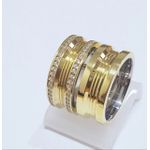 Aliança Ouro 18 750 e Prata 950 9mm