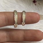 Aliança prata quadrada anatômica 3.5 mm 5 gramas trabalhada no meio