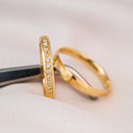 ALIANÇA DE OURO 18K - MODELO LIZ