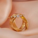 ALIANÇAS OURO 18K - MODELO LUANA 