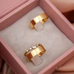 ALIANÇAS OURO 18K - MODELO LUANA 