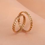 ALIANÇAS DE OURO 18K - MODELO MAIA