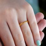 ALIANÇAS DE OURO 18K - MODELO MAIA