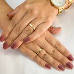 ALIANÇA DE OURO 18K - MODELO YUMI