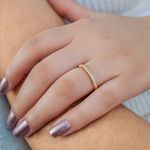 APARADOR OURO 18K MODELO ALISSON