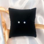 Brinco Prata Zircônia - Ponto de luz Médio 