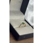 Anel de Formatura Ouro 18k Pedra em Zirconia 