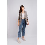 TÊNIS ETC. EM COURO OFF WHITE COM CADARÇO EM ELÁSTICO