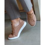 TÊNIS NINA KNIT BAUNILHA
