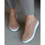 TÊNIS NINA KNIT BAUNILHA
