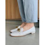 MOCASSIM MAITÊ COURO CREME