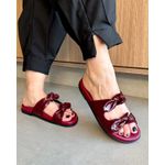 PAPETE PILAR COURO CHERRY