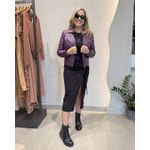 COTURNO JÚLIA EM COURO PRETO COM SOLADO TRATORADO