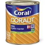 Coralit Total Esmalte Base Água 900ml Coral