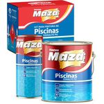 Kit Esmalte PU Para Piscinas 3x1 4,5L Maza