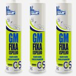 Cola Silicone Gmf Fixa Espelho Branco