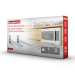 Suporte para Forno Micro-ondas – Brasforma SBR 3.8 – BRANCO (Com braço ajustável)