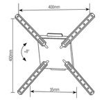 Suporte para TV Inclinável 10 a 55 polegadas