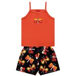 Conj Fem Regata Borb Kyly Laranja